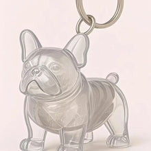Dog Fur Storage Cute Pendant Keychain