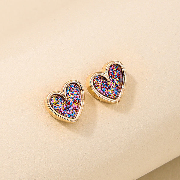 Elegant Cute Sweet And Small Delicate Alloy Earring