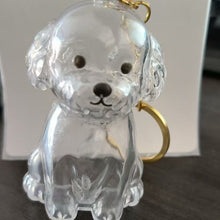 Dog Fur Storage Cute Pendant Keychain