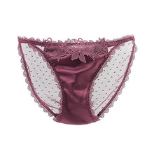 European And American Underwear Women's Mesh See-through Low Waist
