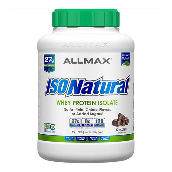 ALLMAX ISONATURAL – Natural Pure Whey Protein Isolate (5 lbs) - Bay Buy Shopping