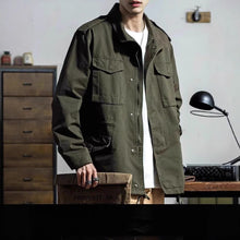 American Heavy Industry Vintage Overalls Jacket Men - Bay Buy Shopping