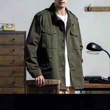 American Heavy Industry Vintage Overalls Jacket Men - Bay Buy Shopping
