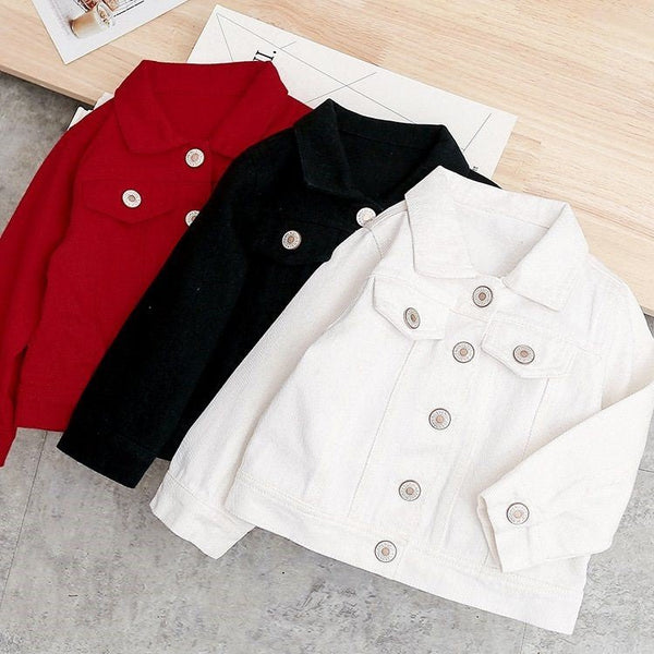 Ann baby children's wear girl autumn wear denim jacket - Bay Buy Shopping