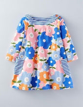 Autumn And Winter Long - sleeved Printed Children's Dress Girls Dress - Bay Buy Shopping