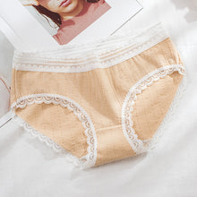 Lace Seamless Women's Underwear Jacquard Breathable Cotton Underwear