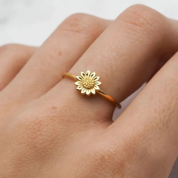 Sunflower Sunflower Female Accessories Index Finger Ring