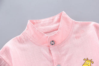 Baby Boy Short Sleeve Children's Clothing Summer New Clothes Handsome Shirt Cute - Bay Buy Shopping