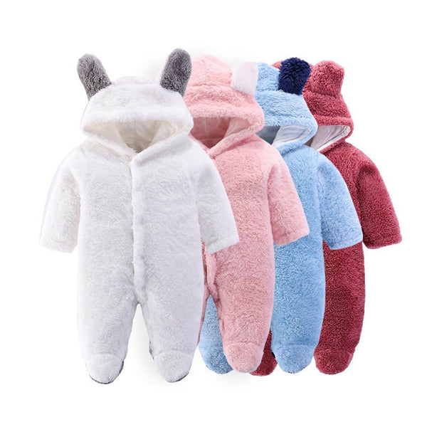 Baby Jumpsuit Autumn And Winter Newborn Clothes Baby - Bay Buy Shopping