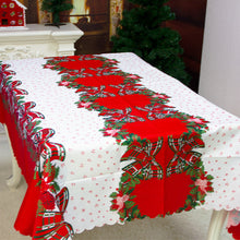Fabric Tablecloth Italian Christmas Table Decorations