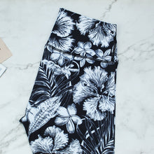 Black And White Color Sports Leggings Yoga Pants - Bay Buy Shopping