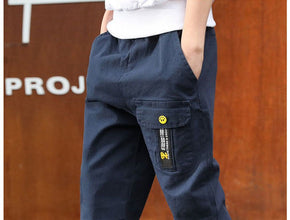 Boys' Casual Pants Spring And Autumn Decoration Body - Bay Buy Shopping