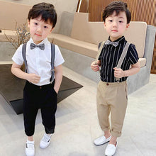 Boys Children's Performance Clothes Overalls Flower Dress - Bay Buy Shopping