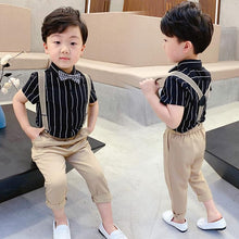 Boys Children's Performance Clothes Overalls Flower Dress - Bay Buy Shopping
