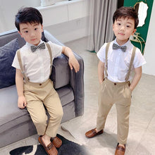 Boys Children's Performance Clothes Overalls Flower Dress - Bay Buy Shopping