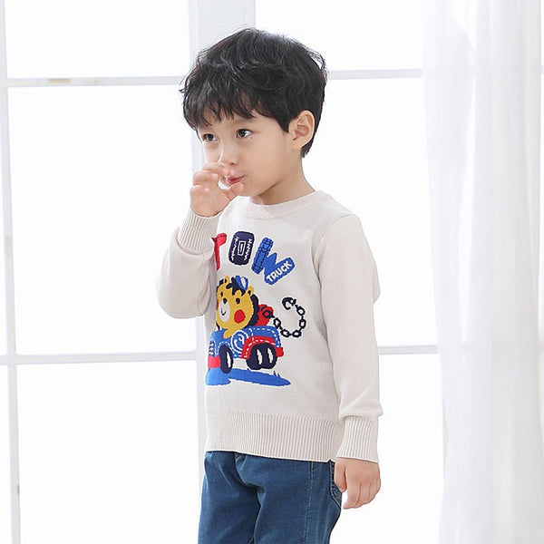 Boys' double - layered jacket, sweaters are not fading - Bay Buy Shopping