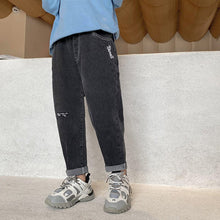 Boys' Jeans Spring And Autumn Trousers Spring New Children's Clothing, Big Children's Pants, Boys Korean Style - Bay Buy Shopping