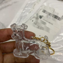 Dog Fur Storage Cute Pendant Keychain