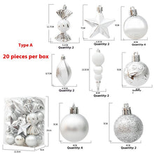 Christmas Tree Decorations Pendant Set