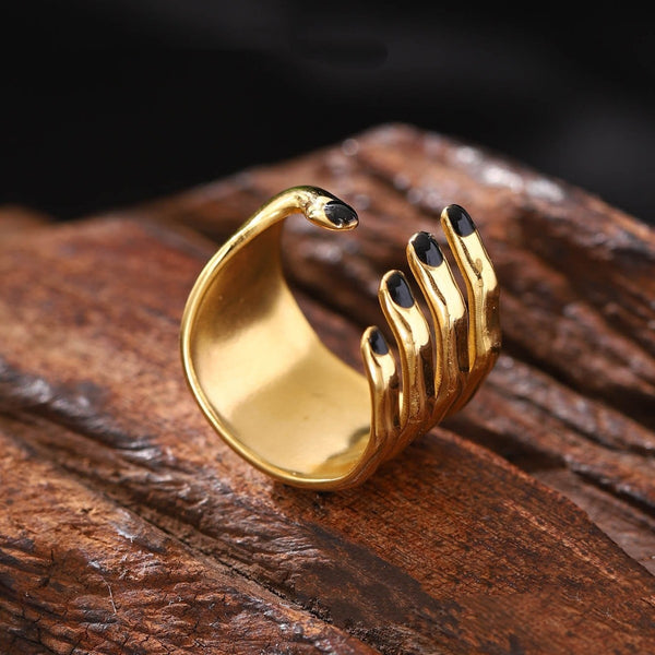 Personalized Ring Trend Line High Profile 304 Stainless Steel