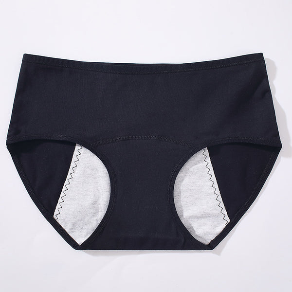 Menstrual Period Girls Solid Color Briefs