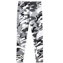 Camouflage Printed Grey Casual Legging Pants - Bay Buy Shopping