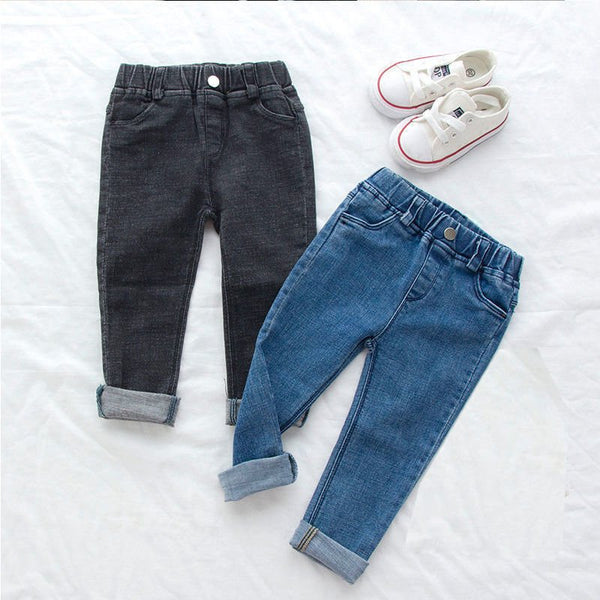 Casual Fashion Baby Stretch Vinylon Pants - Bay Buy Shopping