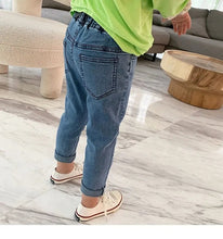 Casual Fashion Baby Stretch Vinylon Pants - Bay Buy Shopping