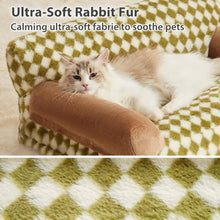 Cat Couch Bed And Dog Couch Bed Pet Couch Bed For Small Pet Cute Dog Sofa Bed Cat Sofa Pet Sofa With Non - Slip Bottom Checkered Dog Bed With Washable Cover - Bay Buy Shopping
