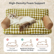 Cat Couch Bed And Dog Couch Bed Pet Couch Bed For Small Pet Cute Dog Sofa Bed Cat Sofa Pet Sofa With Non - Slip Bottom Checkered Dog Bed With Washable Cover - Bay Buy Shopping
