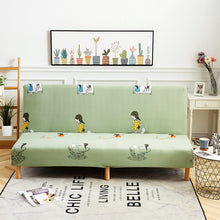 Printed Sofa Bed Dust Cover