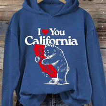 American Polyester Fiber Letter Printed Hoodie