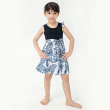 Cotton Family Fashion Print Long Skirt Parent-child Suit