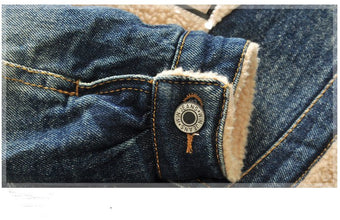 Children's Baby Thickened 4 Korean Style Fur Collar Jacket Top - Bay Buy Shopping