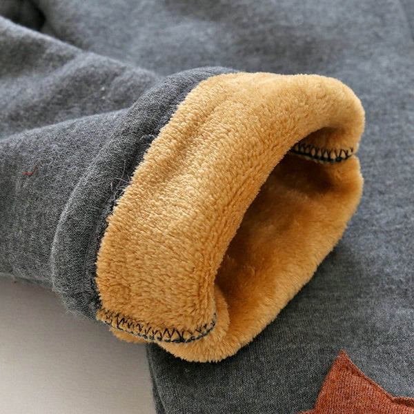 Children's clothing plus velvet padded pants - Bay Buy Shopping