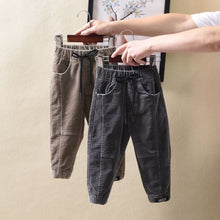 Children's Handsome Corduroy Casual Pants Winter Clothes - Bay Buy Shopping