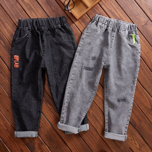 Children's Jeans Thin Loose Trousers - Bay Buy Shopping
