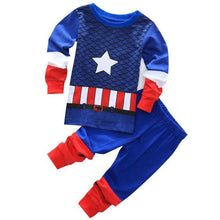 Children's Pajamas Boys' Cotton Long Sleeve Clothing - Bay Buy Shopping