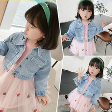 Children's Spring And Autumn Denim Western Style Girl Autumn Dress - Bay Buy Shopping