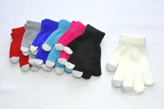 Children's Touch Screen Cold And Warm Knitted Gloves - Bay Buy Shopping