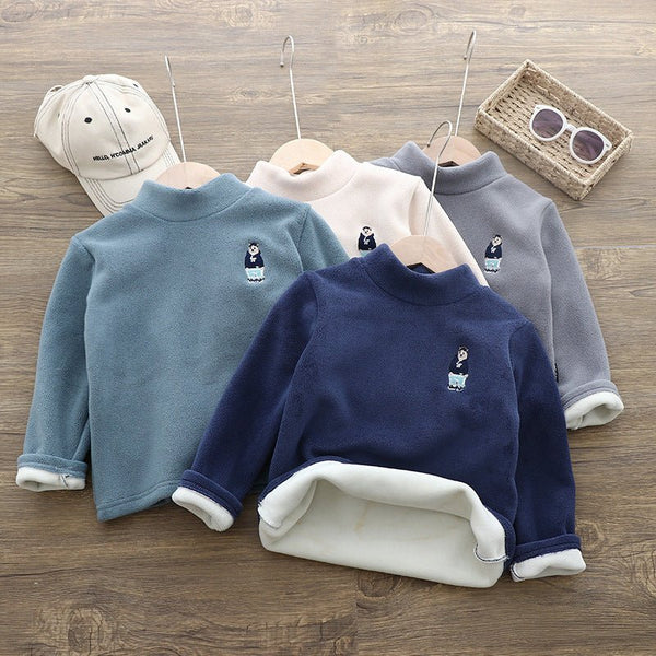Composite Bottoming Shirt Baby Long Sleeve Tide - Bay Buy Shopping