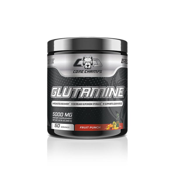 Core Champs Glutamine 50 Servings Pure L - Glutamine 5000mg - Bay Buy Shopping