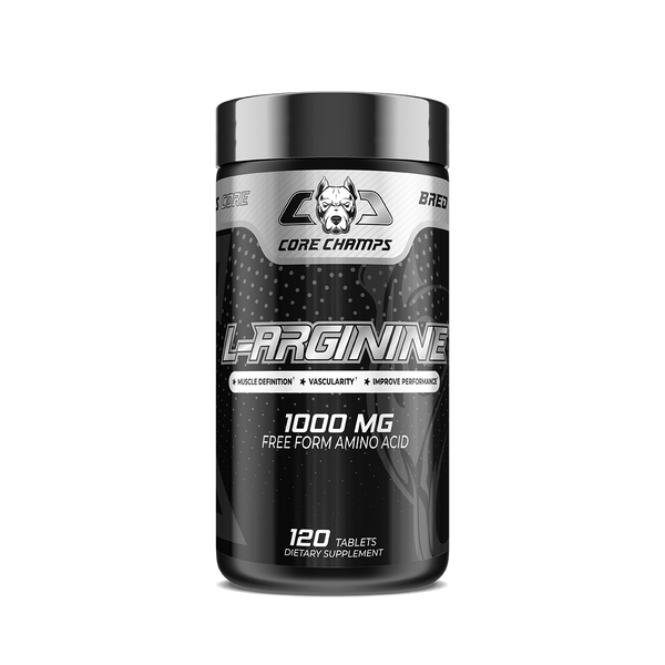 Core Champs L - Arginine 1000mg 120 Tablets Nitric Oxide Booster - Bay Buy Shopping