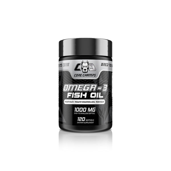 Core Champs Omega - 3 Fish Oil 120 Softgels - Bay Buy Shopping