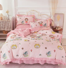 Cotton 100 Princess Wind Quilt Cover Cartoon Student Dormitory Bed - Bay Buy Shopping