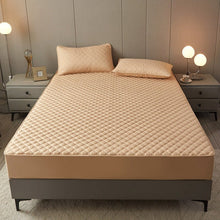 Cotton Clip Bed Hat Simple Solid Color Hotel Simmons All - inclusive Bed Cover - Bay Buy Shopping