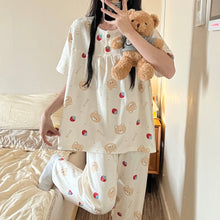 Cotton Three - piece Pajamas For Women Spring And Summer - Bay Buy Shopping