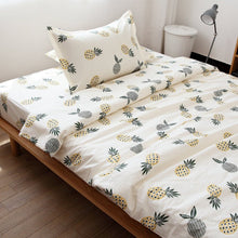 Cotton twill bed sheet, quilt cover and pillow case - Bay Buy Shopping