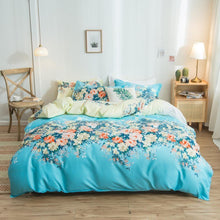 Cover Set Bed Cotton Quilt Bedsheet Bedding Duvet Fitted - Bay Buy Shopping