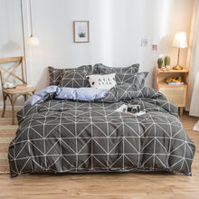 Cover Set Bed Cotton Quilt Bedsheet Bedding Duvet Fitted - Bay Buy Shopping